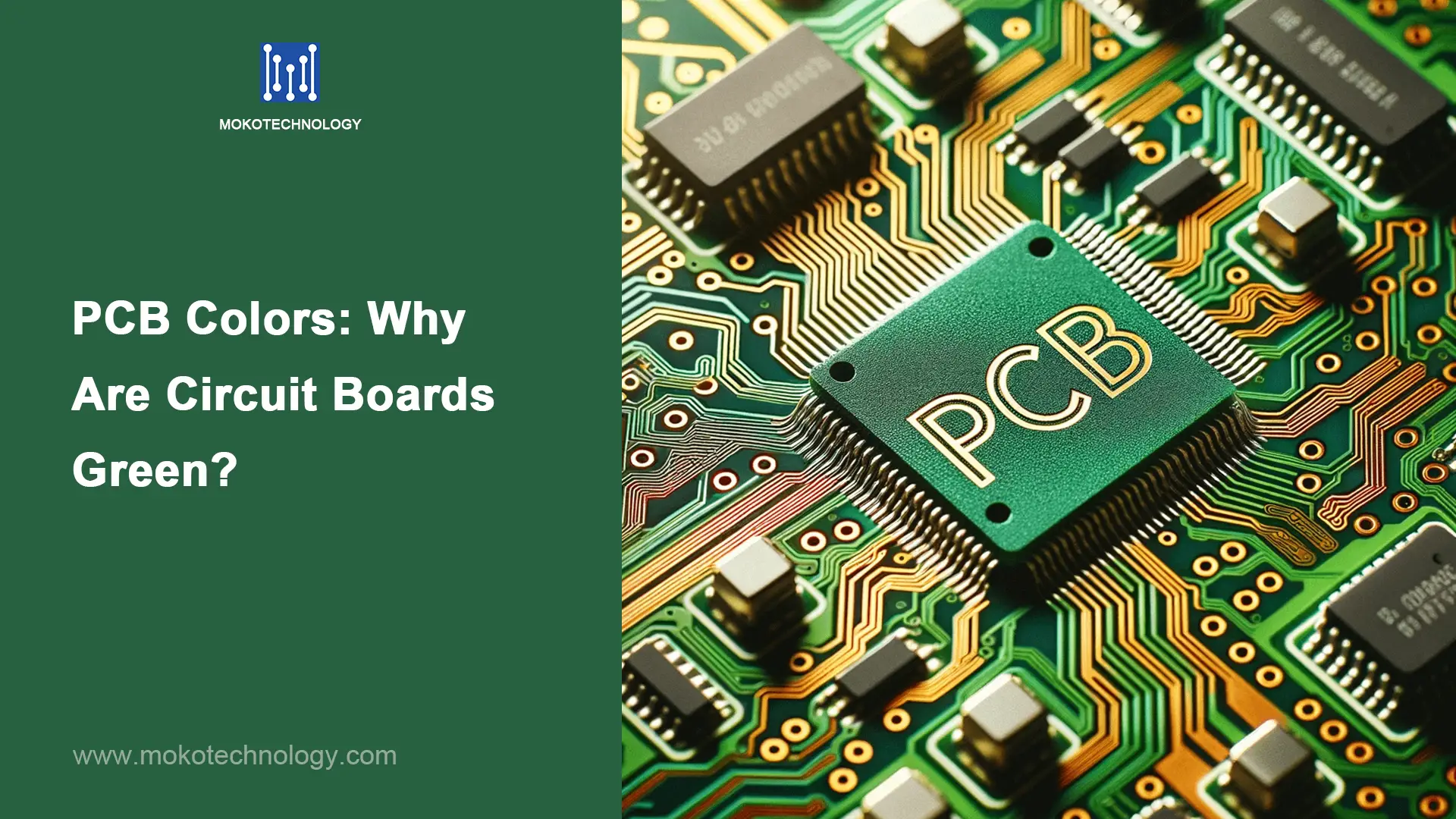 Couleurs des circuits imprimés : pourquoi les circuits imprimés sont-ils verts ?