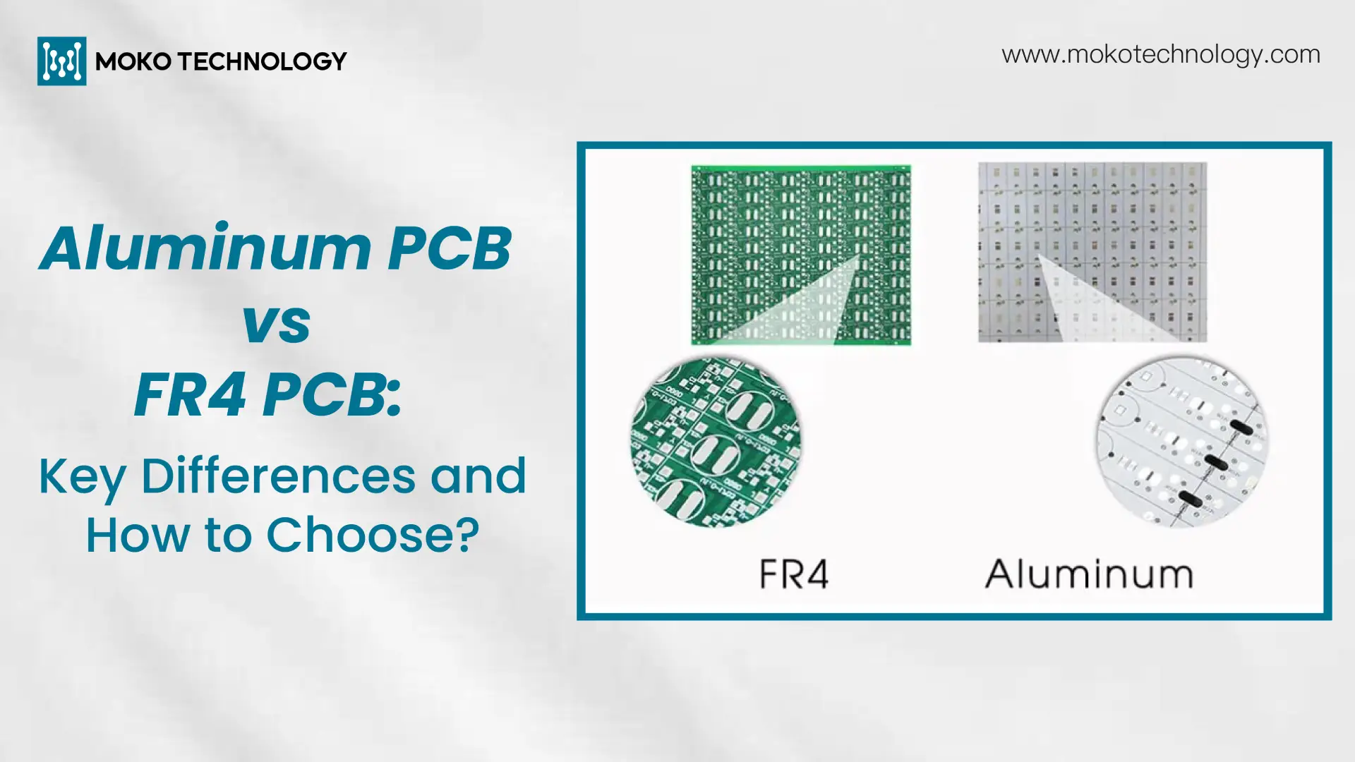 Blog-Banner zu Aluminium-PCB vs. FR4-PCB